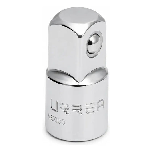 Adaptador Para Dado Cuadro De3/8  Hembra A 1/2  Macho Plateado URREA