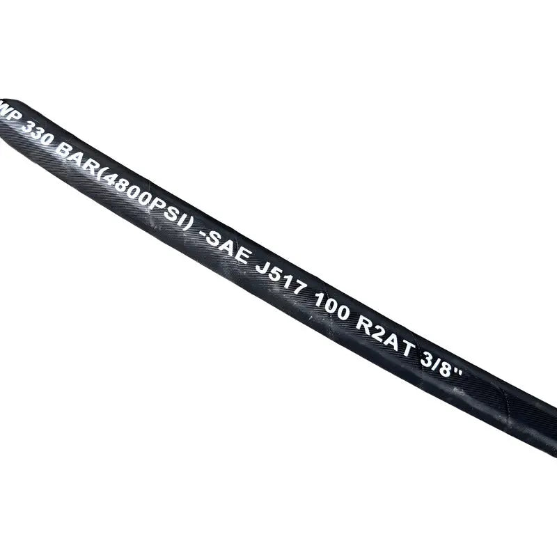 Manguera Hidraulica De 3/8  4,800 Psi Rlc 100 Metros Negro RLC