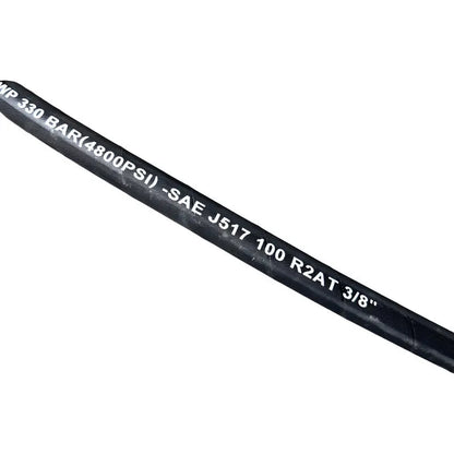 Manguera Hidraulica De 3/8  4,800 Psi Rlc 100 Metros Negro RLC