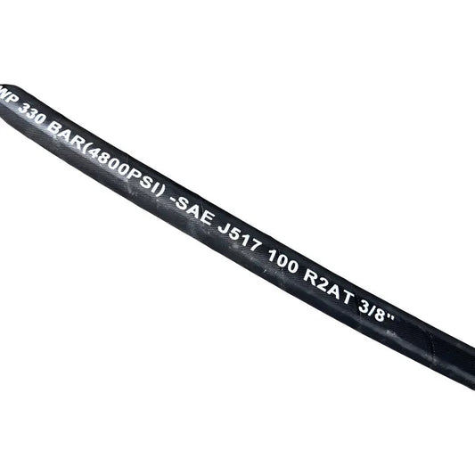 Manguera Hidraulica De 3/8  4,800 Psi Rlc 100 Metros Negro RLC
