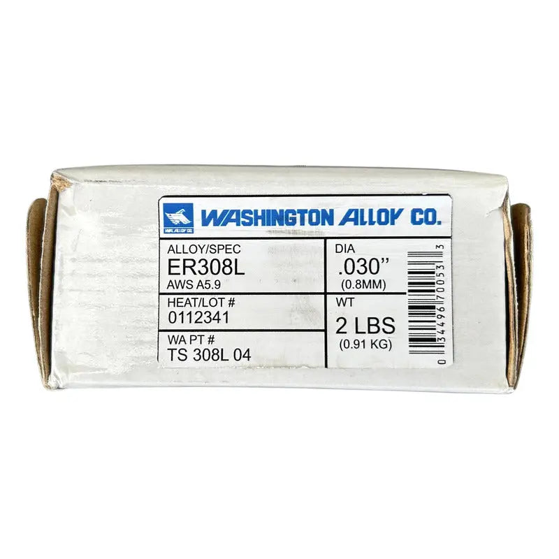 Micro Alambre 308 Para Acero Inoxidable .030  (2 Lbs) Washington Alloy