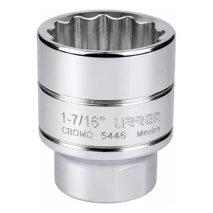 Dado Cuadro De 1/2 , 12 Puntas, En Pulgadas, 1-7/16  Plateado RLC INDUSTRIAL SUPPLY