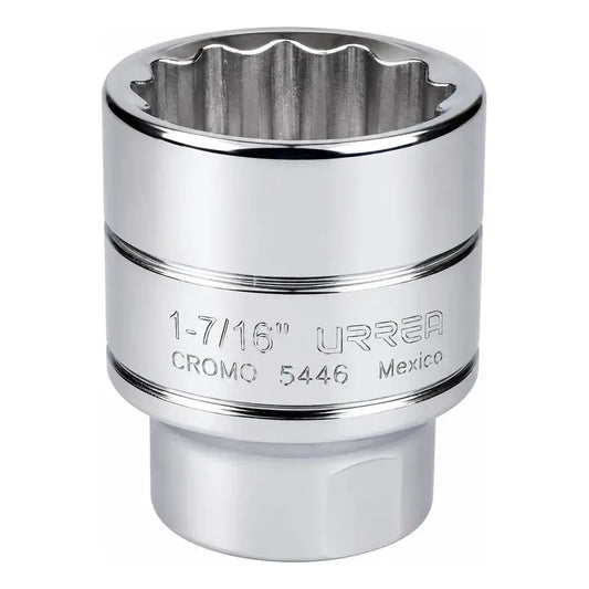 Dado Cuadro De 1/2 , 12 Puntas, En Pulgadas, 1-7/16  Plateado RLC INDUSTRIAL SUPPLY