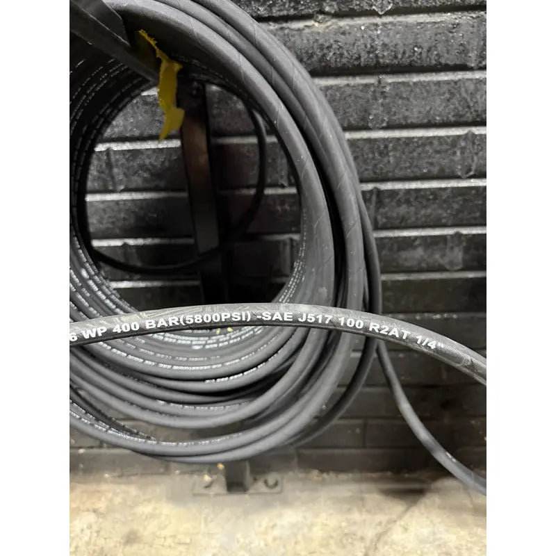 Manguera Hidraulica De 1/4  5,800 Psi Rlc 20 Metros Negro RLC