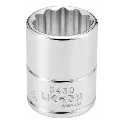 Dado Cuadro De 1/2 , 12 Puntas, En Pulgadas, 15/16  Plateado RLC INDUSTRIAL SUPPLY