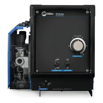 Alimentador De Alambre Serie 20 Básico Miller De 4 Rodillos Color Azul Frecuencia 60 MILLER