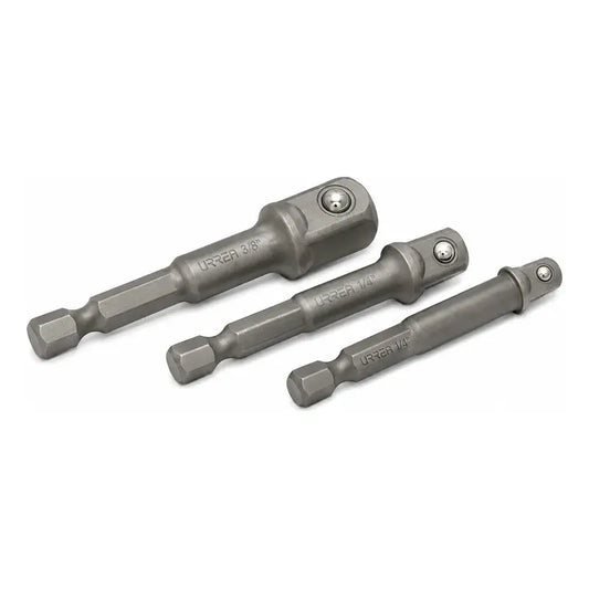 Juego De Adaptadores Para Dados Varios Cuadros 3 Piezas Plateado RLC INDUSTRIAL SUPPLY