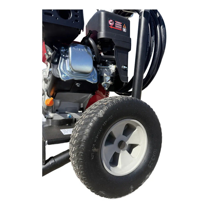 Hidrolavadora Comercial A Gasolina 3,200 Psi Rojo