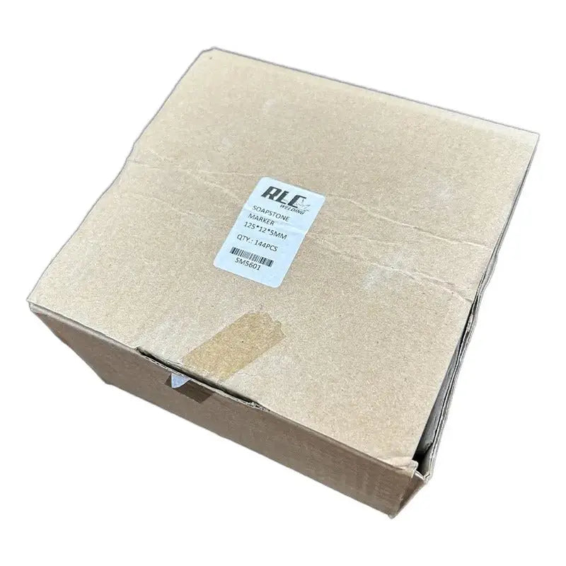 Gis Plano Tipo Jaboncillo Para Metal (caja Con 144 Pz) Blanco RLC WELDING