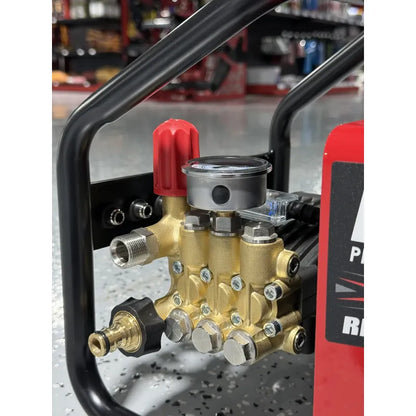 Hidrolavadora Portatil Semi Industrial 1,600 Psi 220v Rojo