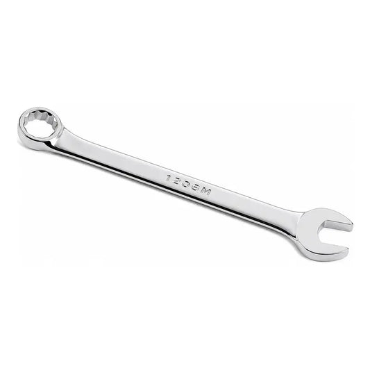 Llave Combinada Pulido Espejo Métrica, 12 Puntas, 6 Mm Plateado RLC INDUSTRIAL SUPPLY