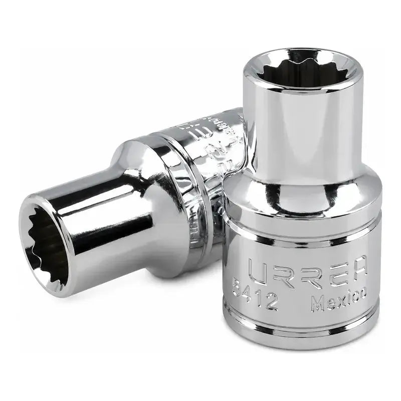 Dado Cuadro De 1/2 , 12 Puntas, En Pulgadas, 3/8  Plateado RLC INDUSTRIAL SUPPLY