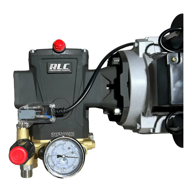 Motor Electrico Con Bomba Para Hidrolavadora 2,465 Psi 220v Gris 60