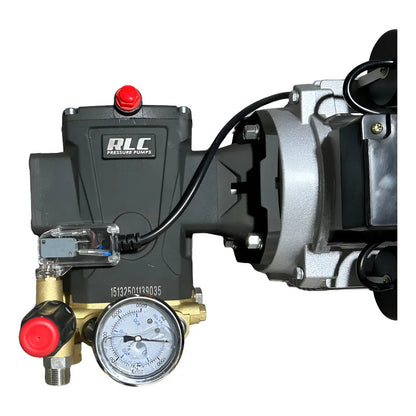 Motor Electrico Con Bomba Para Hidrolavadora 2,465 Psi 220v Gris 60