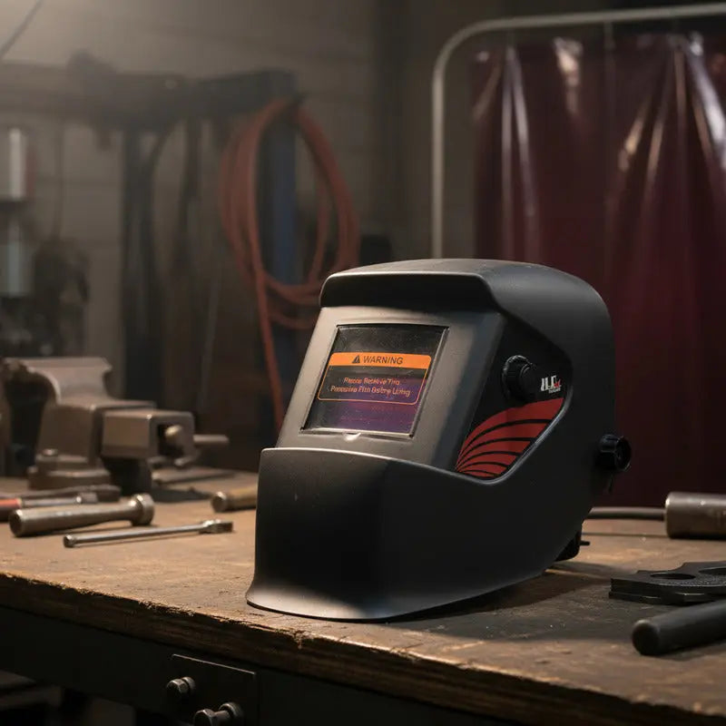 Careta Para Soldar Electronica Din 9-13 Negro RLC WELDING