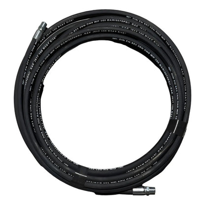 Manguera Para Hidrolavadora 5/16 X 20 M Conex. 3/8, 5000 Psi Negro