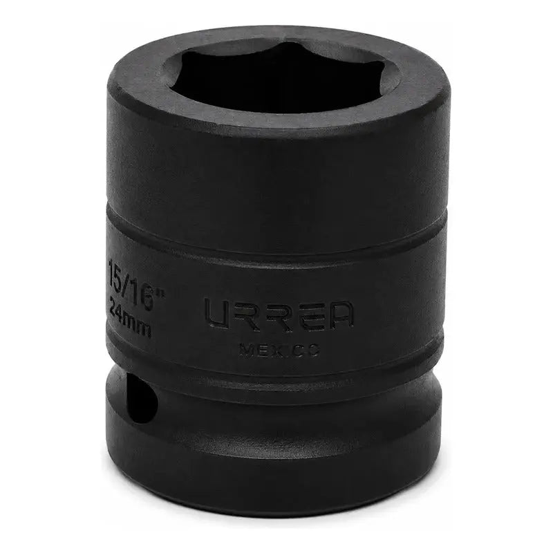 Dado De Impacto Cuadro De 3/4 , 6 Puntas En Pulgadas, 15/16  Plateado URREA