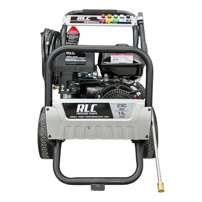 Hidrolavadora A Gasolina Alta Precion 4,200 Psi Gris RLC