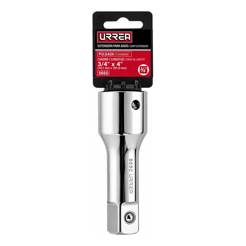 Extensión Para Dado Cuadro De 3/4 , 4  Plateado RLC INDUSTRIAL SUPPLY