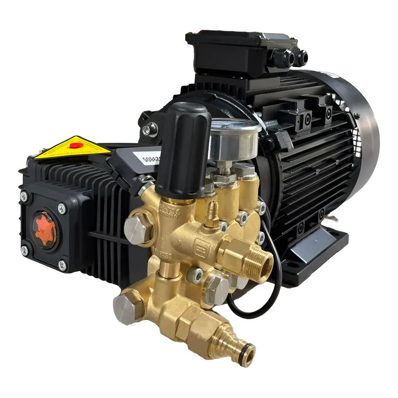 Motor Electrico Con Bomba Para Hidrolavadora 3,480 Psi 220v Gris 60