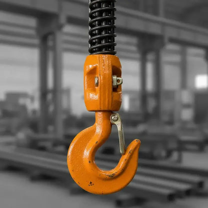 Polipasto Electrico De Cadena Con Gancho 2t/10m 220/440v 3f Naranja 1 PW INDUSTRIAL