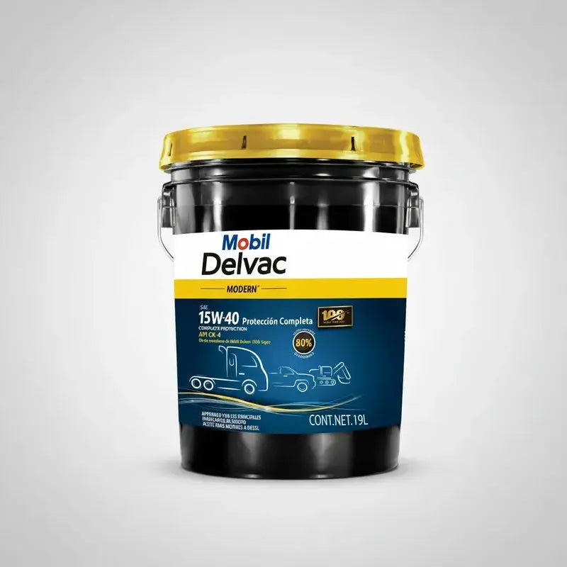 Aceite Mobil Delvac 1300 15w40 Ck-4 Cubeta 19 L. MOBIL