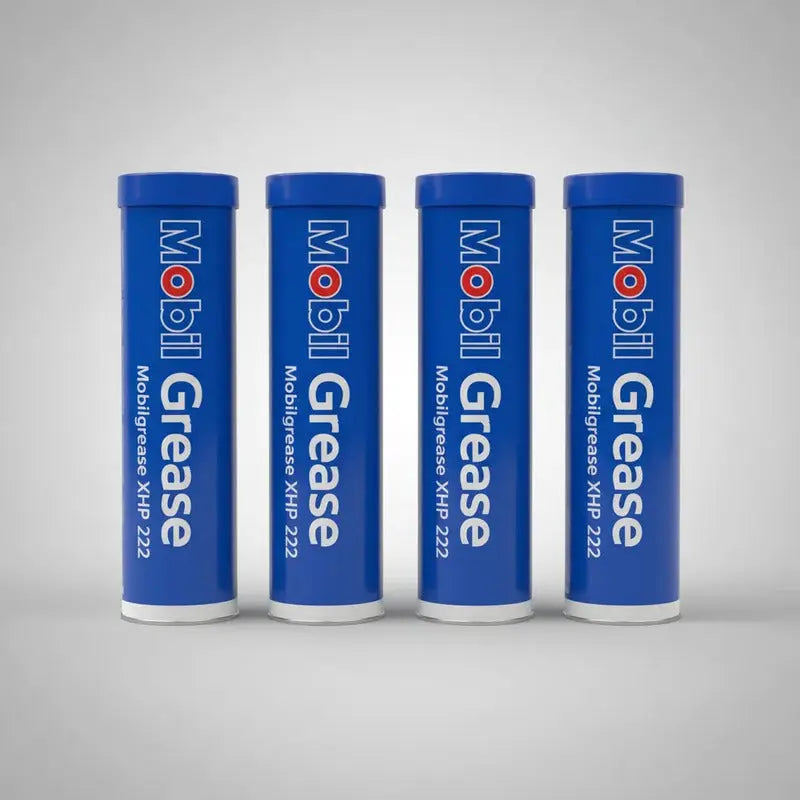 4 Cartuchos De Grasa Mobil Xhp 222  400g MOBIL
