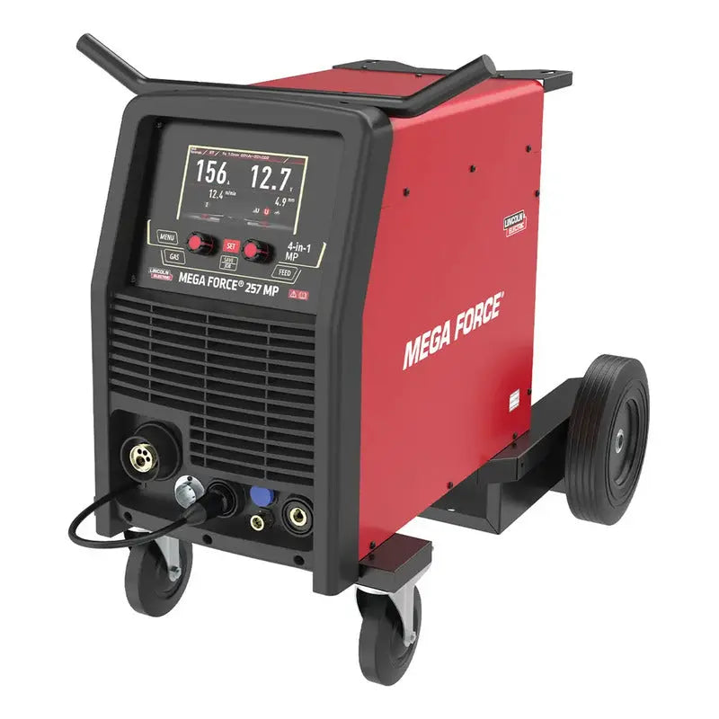 Maquina Multiprocesos Mega Force 257 Mp De Lincoln Electric - Rojo RLC INDUSTRIAL SUPPLY
