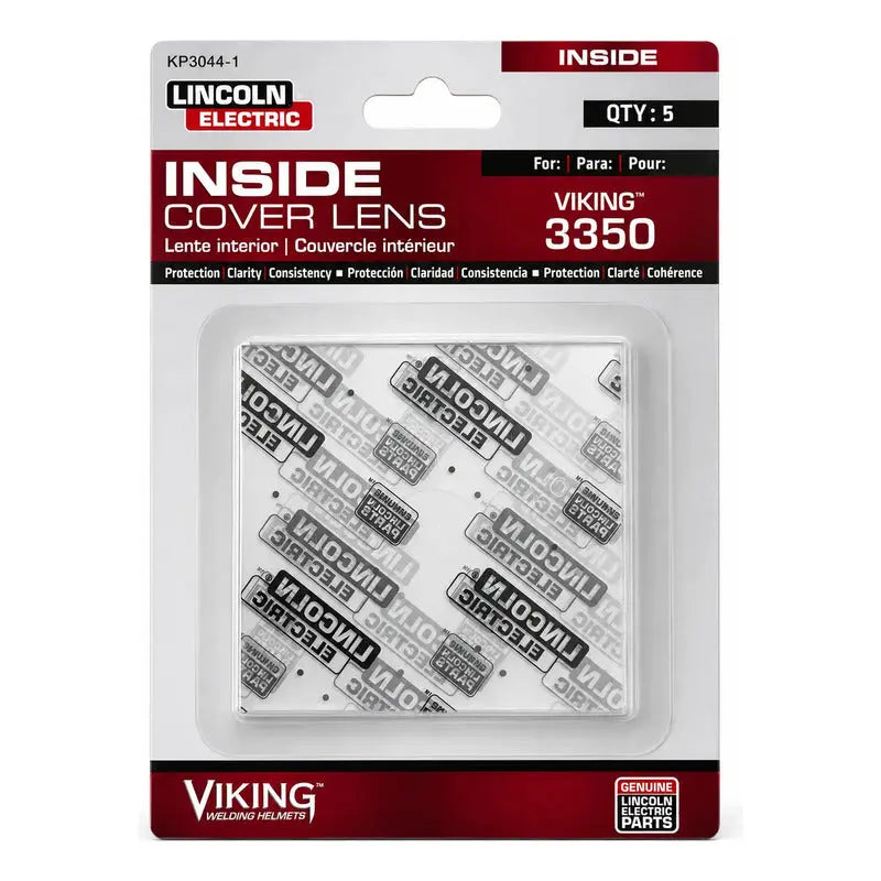 Lente Interior Para Careta Viking 3350 (5 Pz) Transparente LINCOLN ELECTRIC