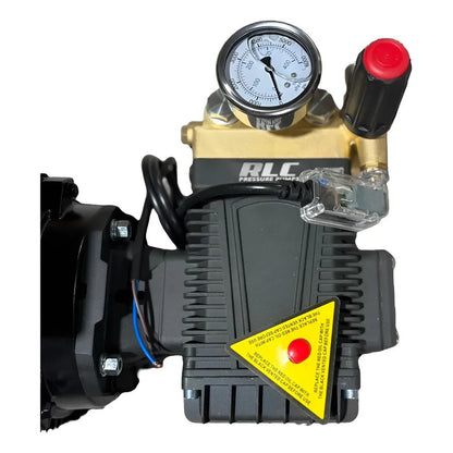 Motor Electrico Con Bomba Para Hidrolavadora 2,465 Psi 220v Gris 60