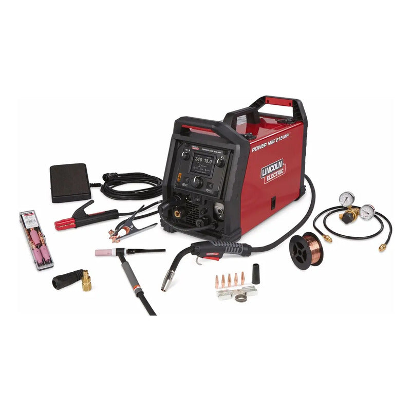 Maquina Soldadora Multiprocesos 215 Mpi Lincoln Electric Rojo