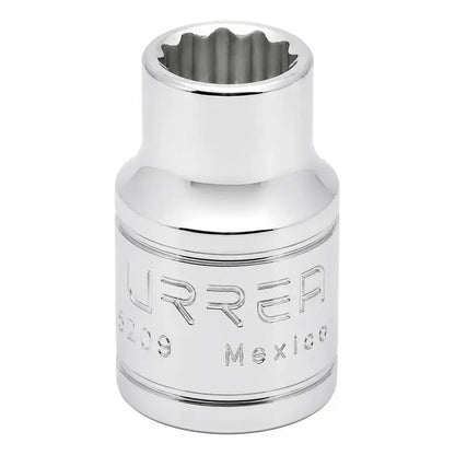Dado Cuadro De 3/8 , 12 Puntas, En Pulgadas, 5/16  Plateado URREA