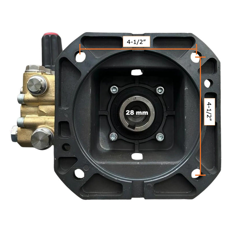 Bomba De Presion Para Hidrolavadora Electrica 3,900 Psi Negro