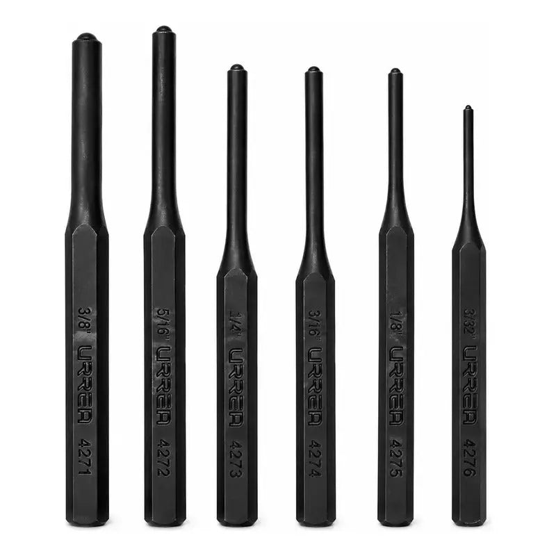 Juego De Punzones Botadores Rectos, 6 Piezas RLC INDUSTRIAL SUPPLY
