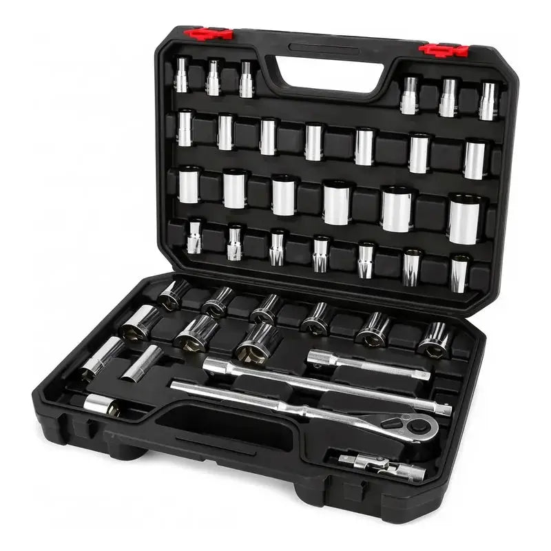 Juego De Dados Cuadro De 1/2  Combinado 42 Piezas Plateado RLC INDUSTRIAL SUPPLY