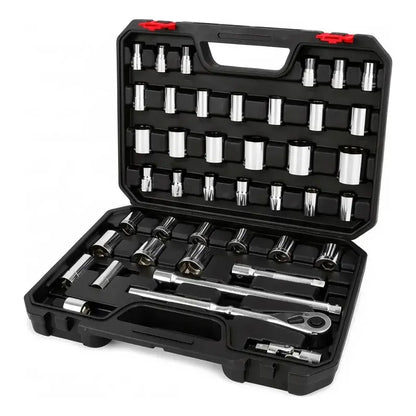 Juego De Dados Cuadro De 1/2  Combinado 42 Piezas Plateado RLC INDUSTRIAL SUPPLY