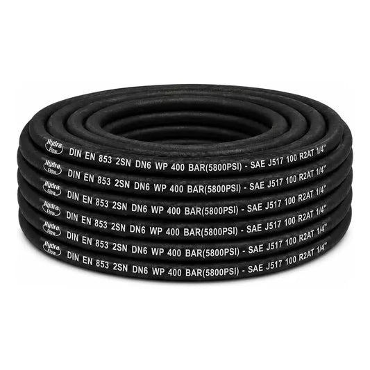 Manguera Hidraulica De 1/4  5,800 Psi Rlc 50 Metros Negro RLC INDUSTRIAL SUPPLY