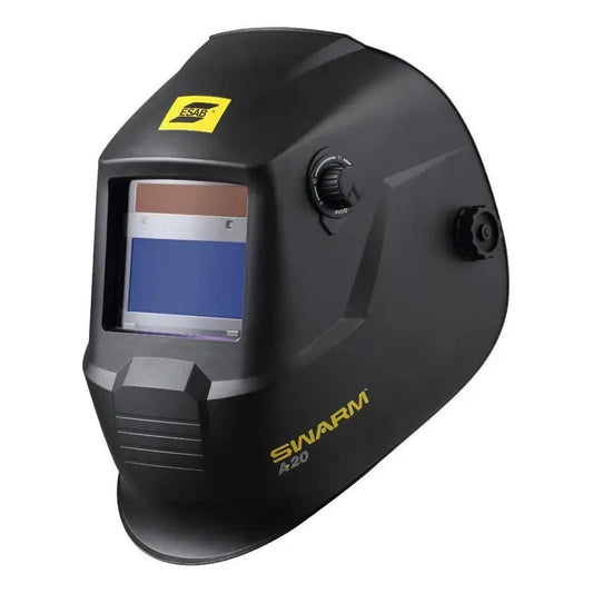 Máscara De Soldadura Automática Ajustable Swarm A20 Esab, Color Negro RLC INDUSTRIAL SUPPLY