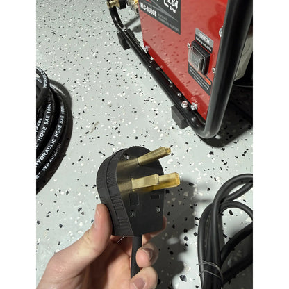 Hidrolavadora Portatil Semi Industrial 1,600 Psi 220v Rojo
