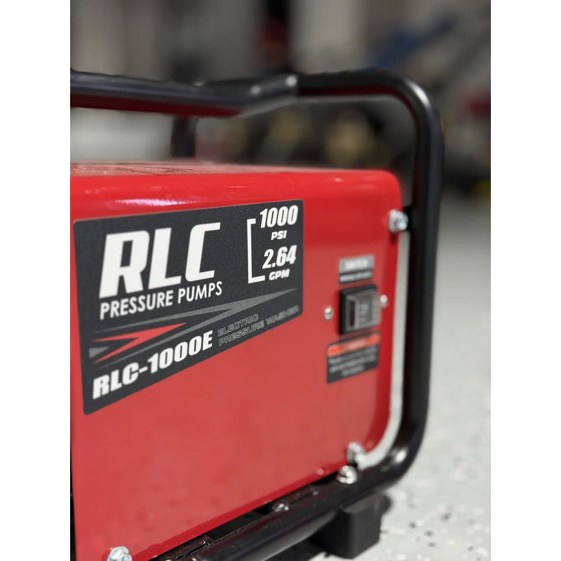 Hidrolavadora Portatil Semi Industrial 1,000 Psi 110v Rojo