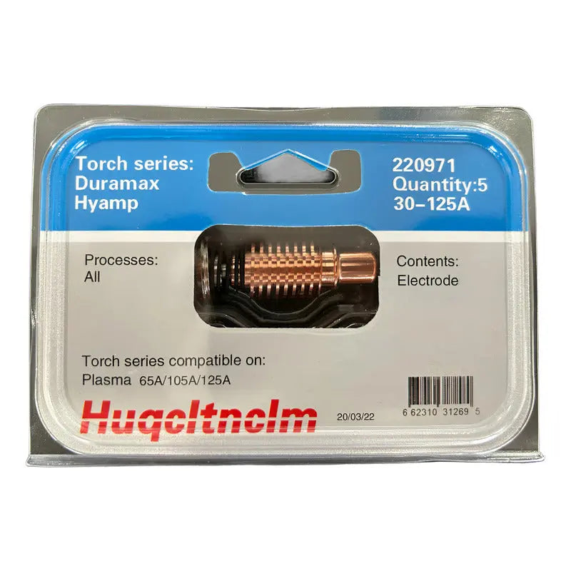 5 Electrodos Para Hypertherm 220971 Pro Weld Industrial
