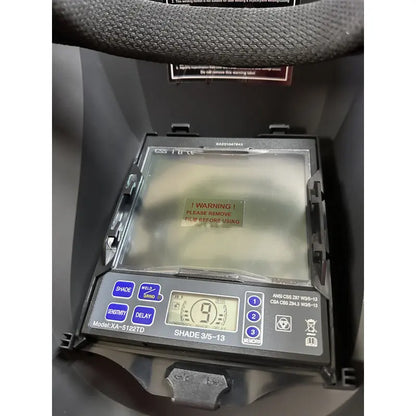 Careta Para Soldar True Color Washington Alloy Lisa Negro Washington Alloy