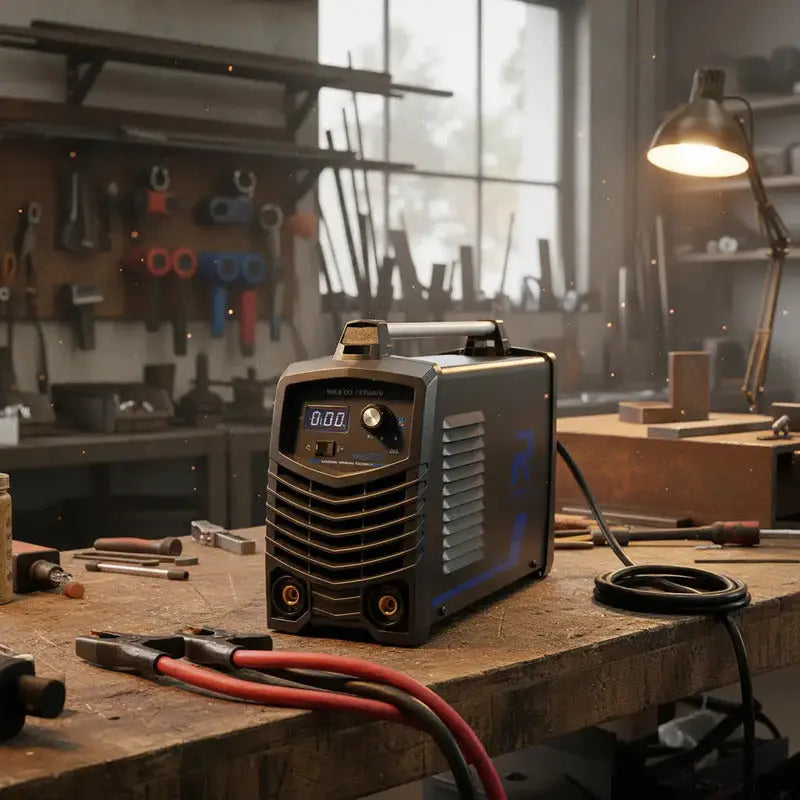 Soldadora Inversora Mma 200 Redbo Bi-voltaje 110v/220v Monofásica Negro RLC INDUSTRIAL SUPPLY
