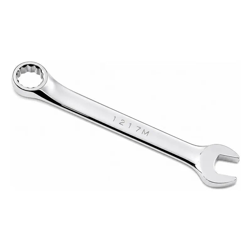 Llave Combinada Pulido Espejo Métrica, 12 Puntas, 17 Mm Plateado URREA