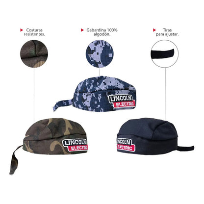 Gorro Protector Para Soldar - Lincoln Electric Negro Único