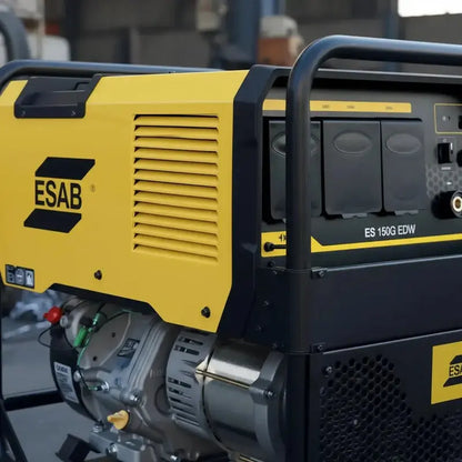 Maquina De Soldar Con Motor Kholer Gasolina Ruffian Es150g Amarillo RLC INDUSTRIAL SUPPLY