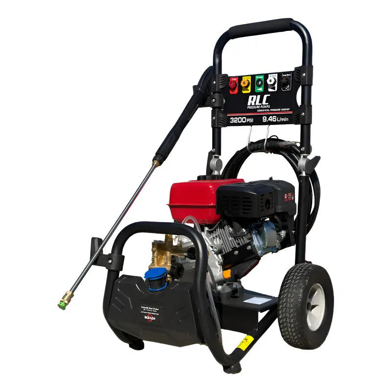 Hidrolavadora Comercial A Gasolina 3,200 Psi Rojo Pro Weld Industrial