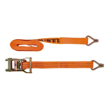Banda Sujetador C/gancho 1.5 X15' 700kg Ton. Naranja Claro
