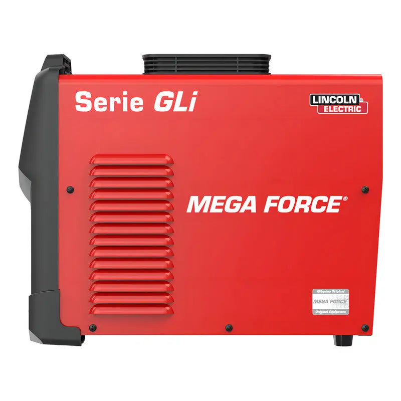 Soldadora Inverter Lincoln Electric Mega Force 175 Gli E Roja Stick RLC INDUSTRIAL SUPPLY