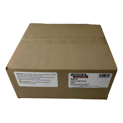 Pedal Para Tig K870 De 25 Pies 6 Pin Lincoln Electric Negro LINCOLN ELECTRIC